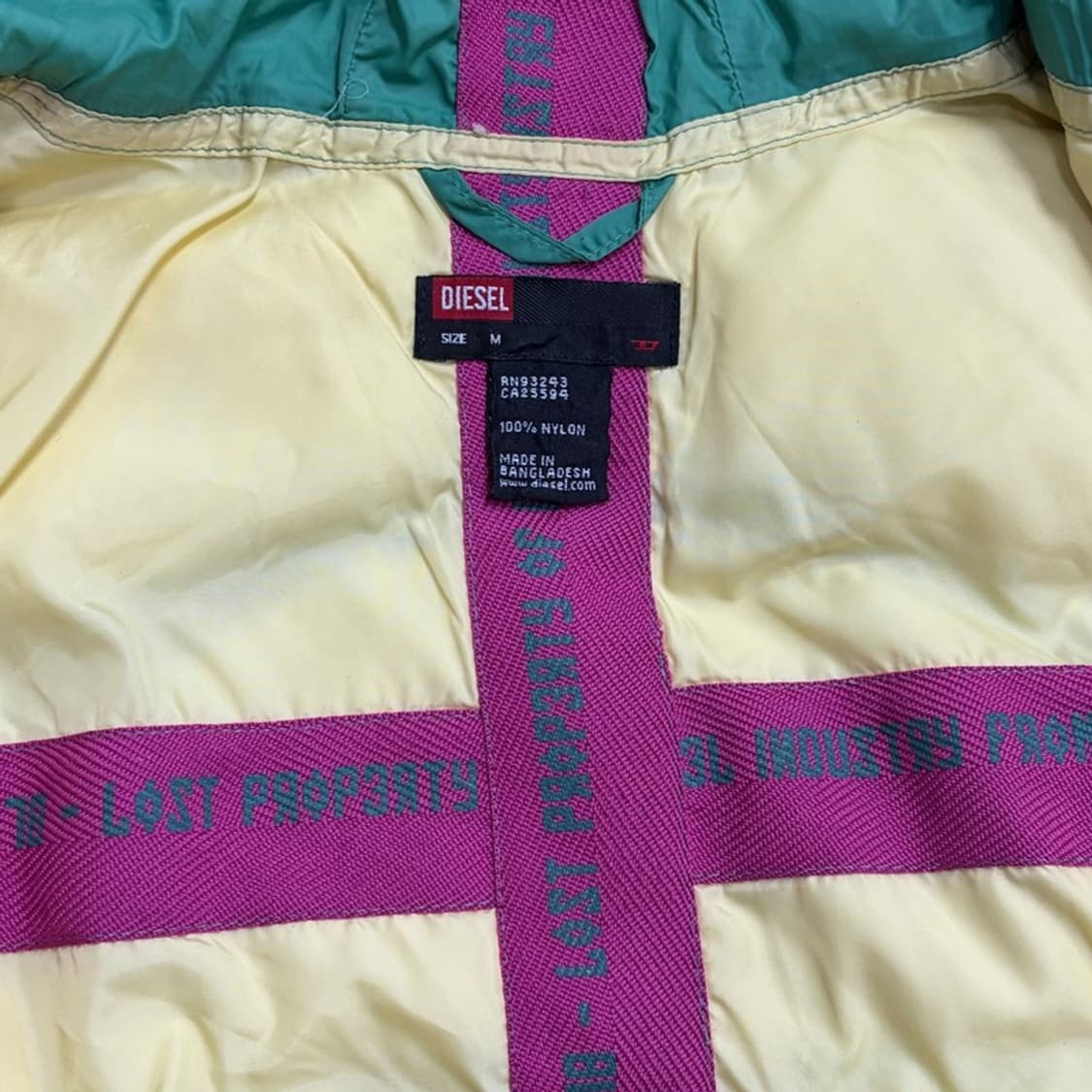 디젤 나일론 후드 패딩 v1791 상품이미지6