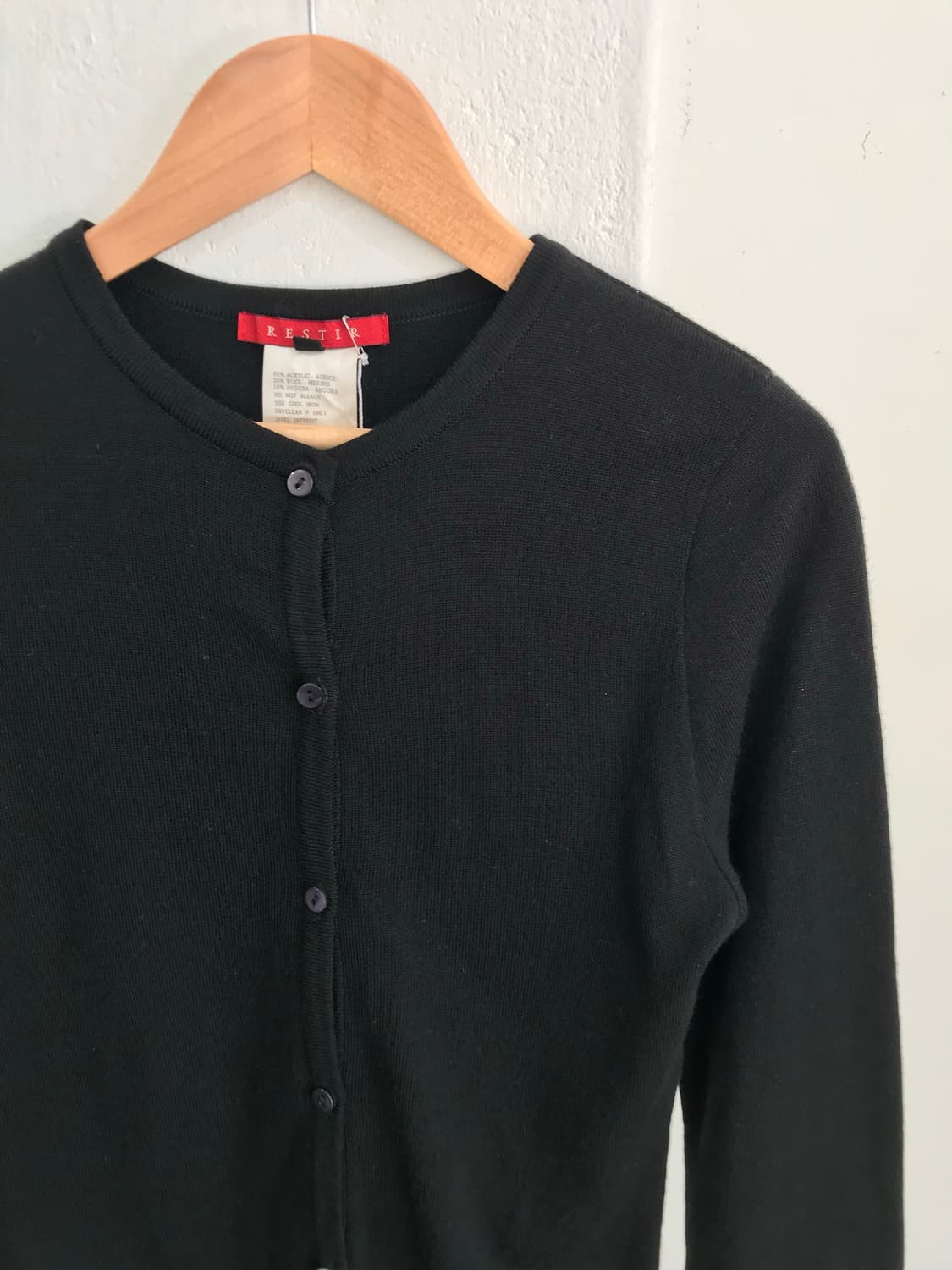 Vintage black cardigan 상품이미지2