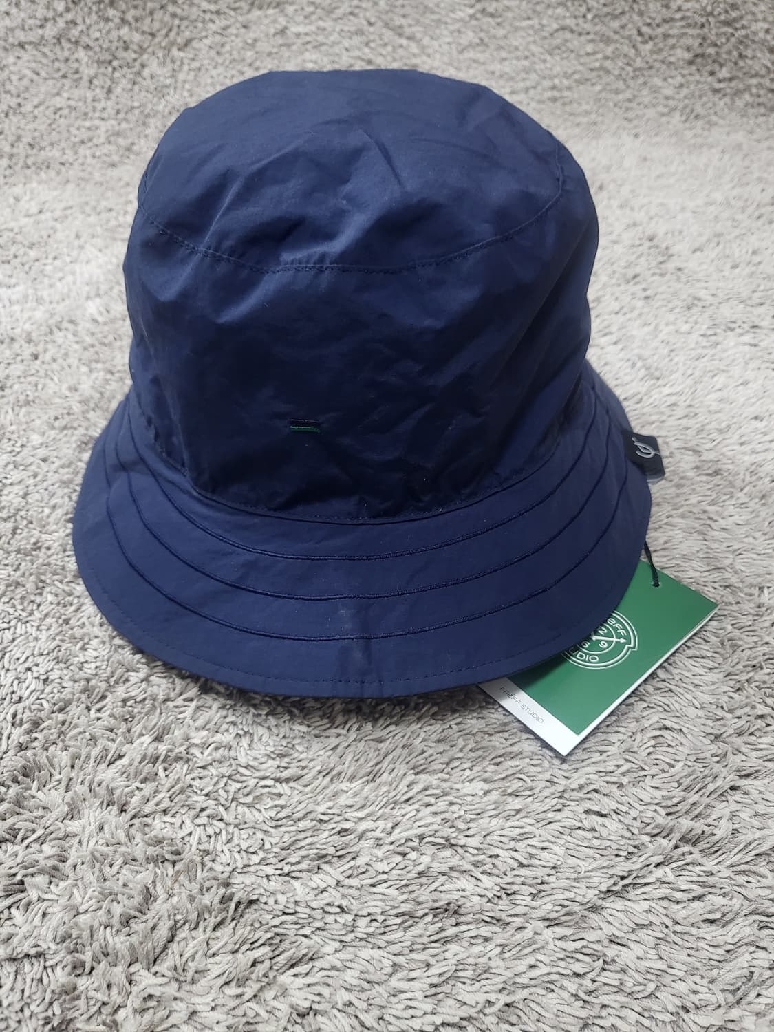 페프 스튜디오 네이비/블랙 리버시블 사파리햇 새제품 상품이미지7