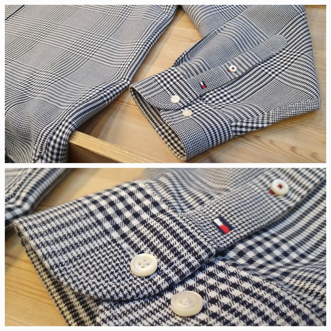 110/120.타미 릴렉스드 체크셔츠 상품이미지4
