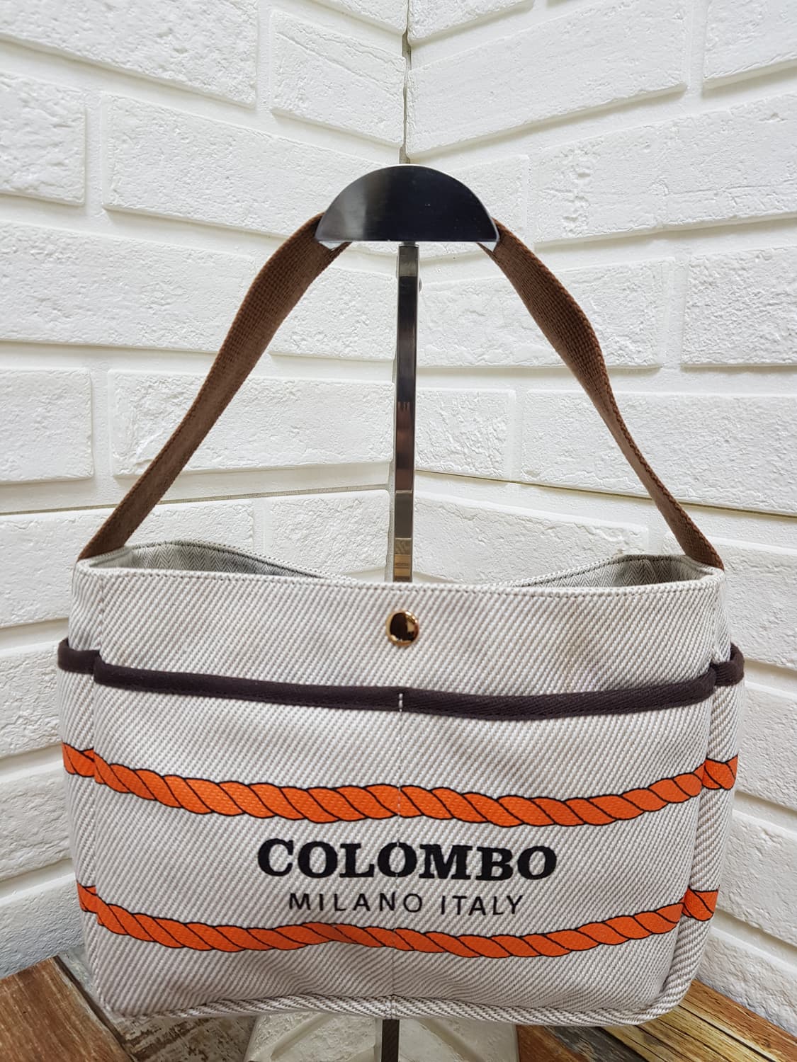 [정품] 콜롬보 비아델라스피가 캔버스 토트백 상품이미지3