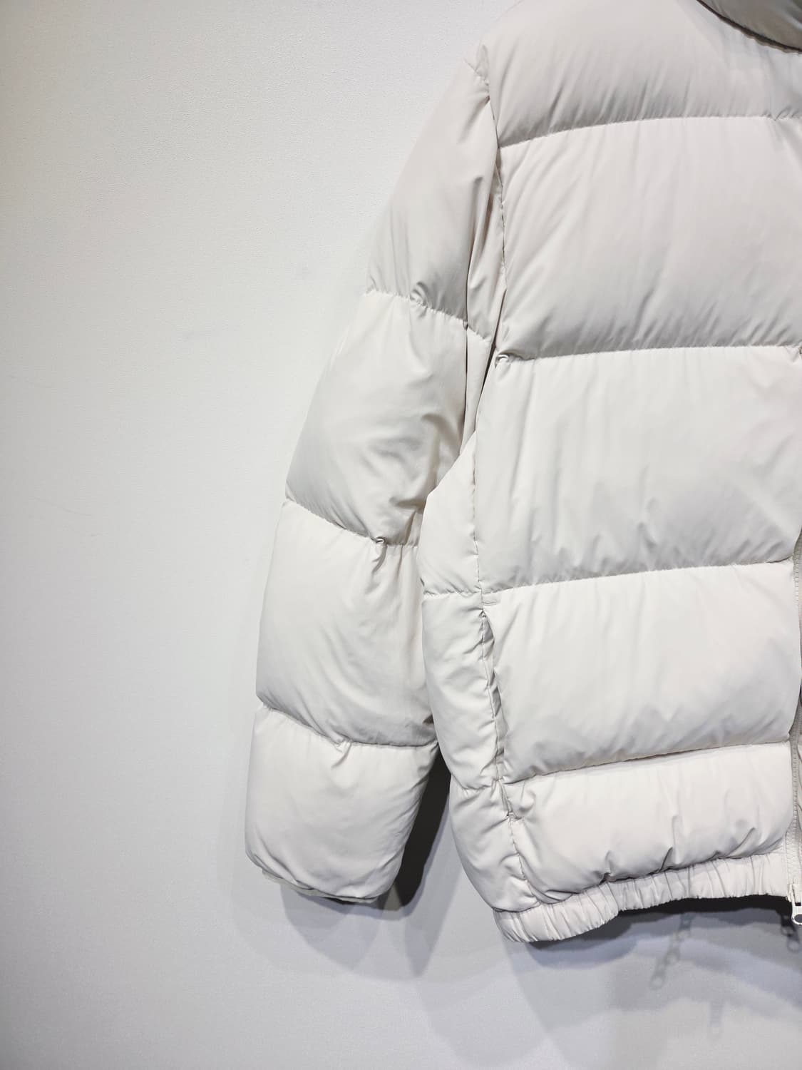 Lee 리 스톰라이더 덕다운 숏패딩 화이트 상품이미지4