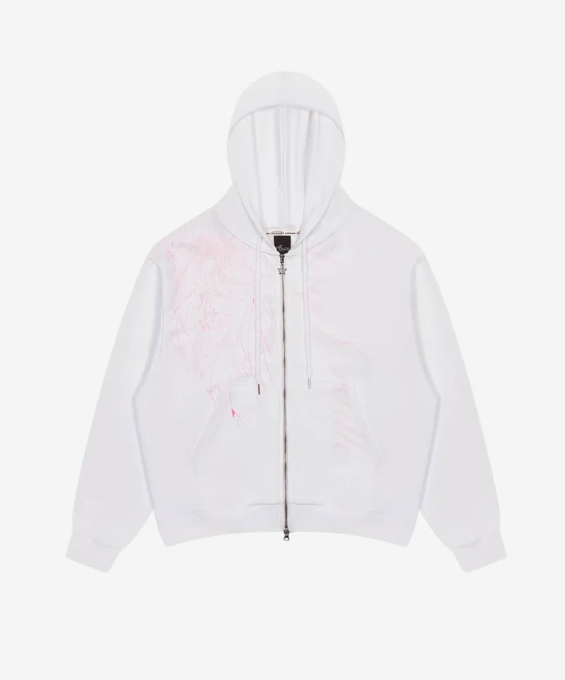 택O 새상품)) 러브이즈트루 캐캐체 세라 후드집업 화이트 상품이미지2