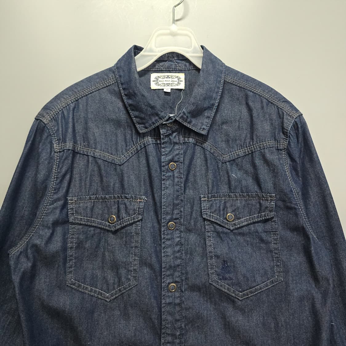 빈폴(BEANPOLE) 데님 청셔츠 95 상품이미지2