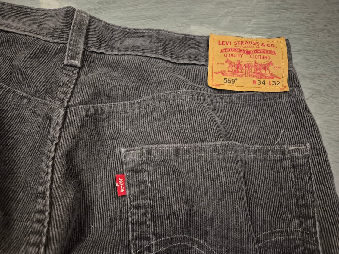 00s 리바이스 569 코듀로이 팬츠 상품이미지4