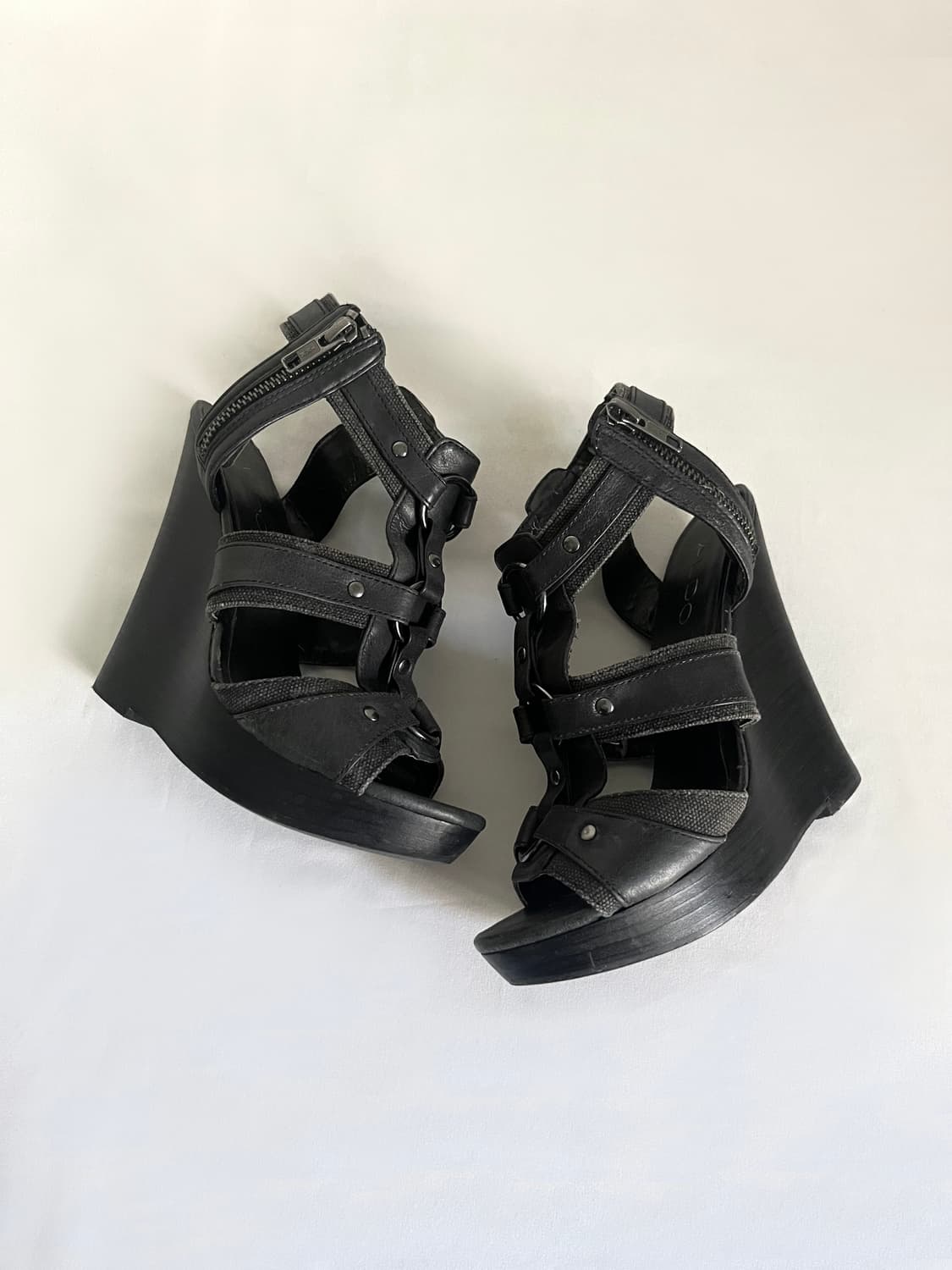 Aldo 00s 하네스 웨지힐 상품이미지5