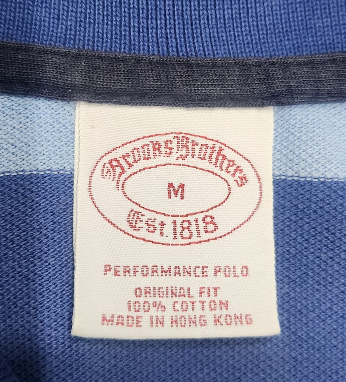 브룩스브라더스  스트라이프  폴로티 M 상품이미지3