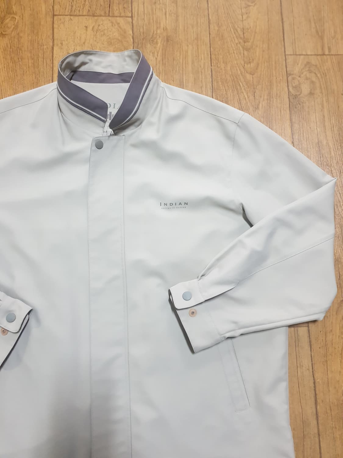 1160 인디안 바람막이 자켓 아우터 110 사이즈입니다 상품이미지3