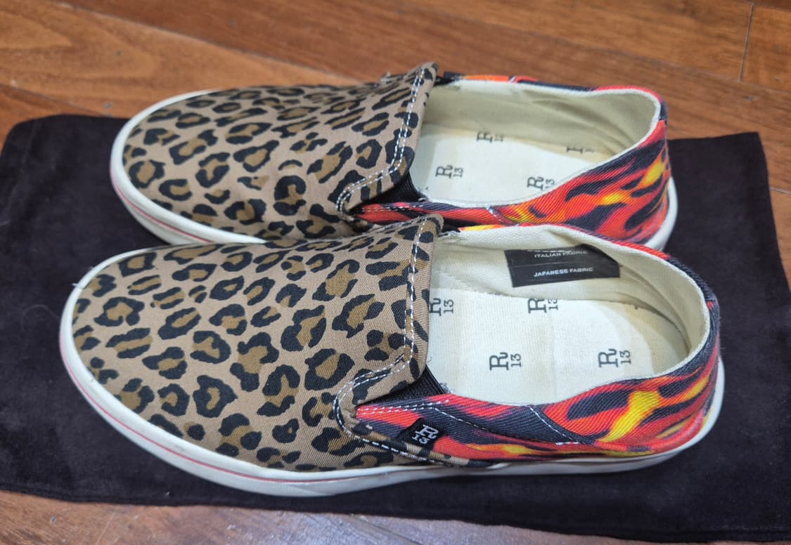 R13 레오파드 슬립온 상품이미지1