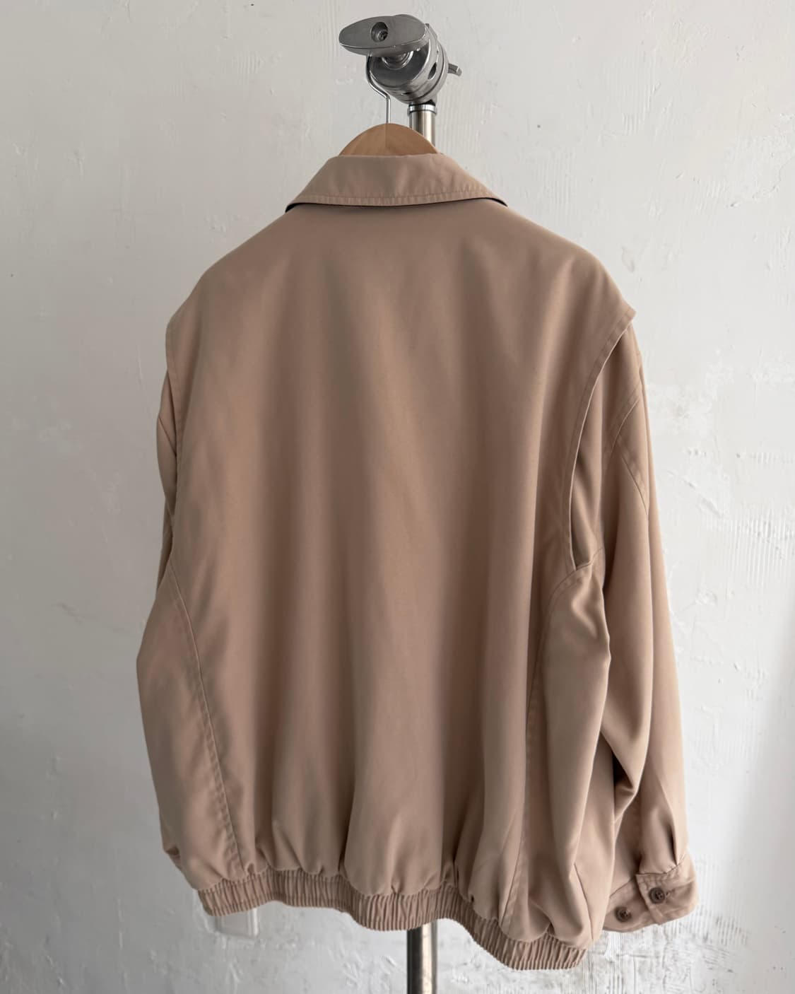 Polo 폴로 랄프로렌 안감체크 베이지컬러 폴리쉘 스윙톱 자켓 상품이미지9