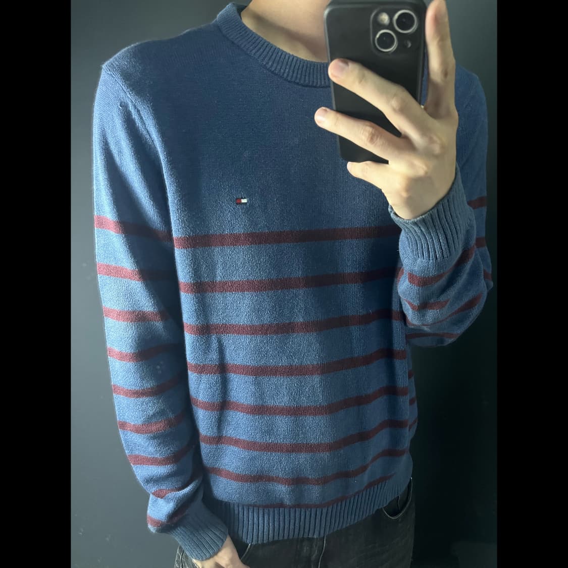 TOMMY HILFIGER 타미 코튼 니트 상품이미지1