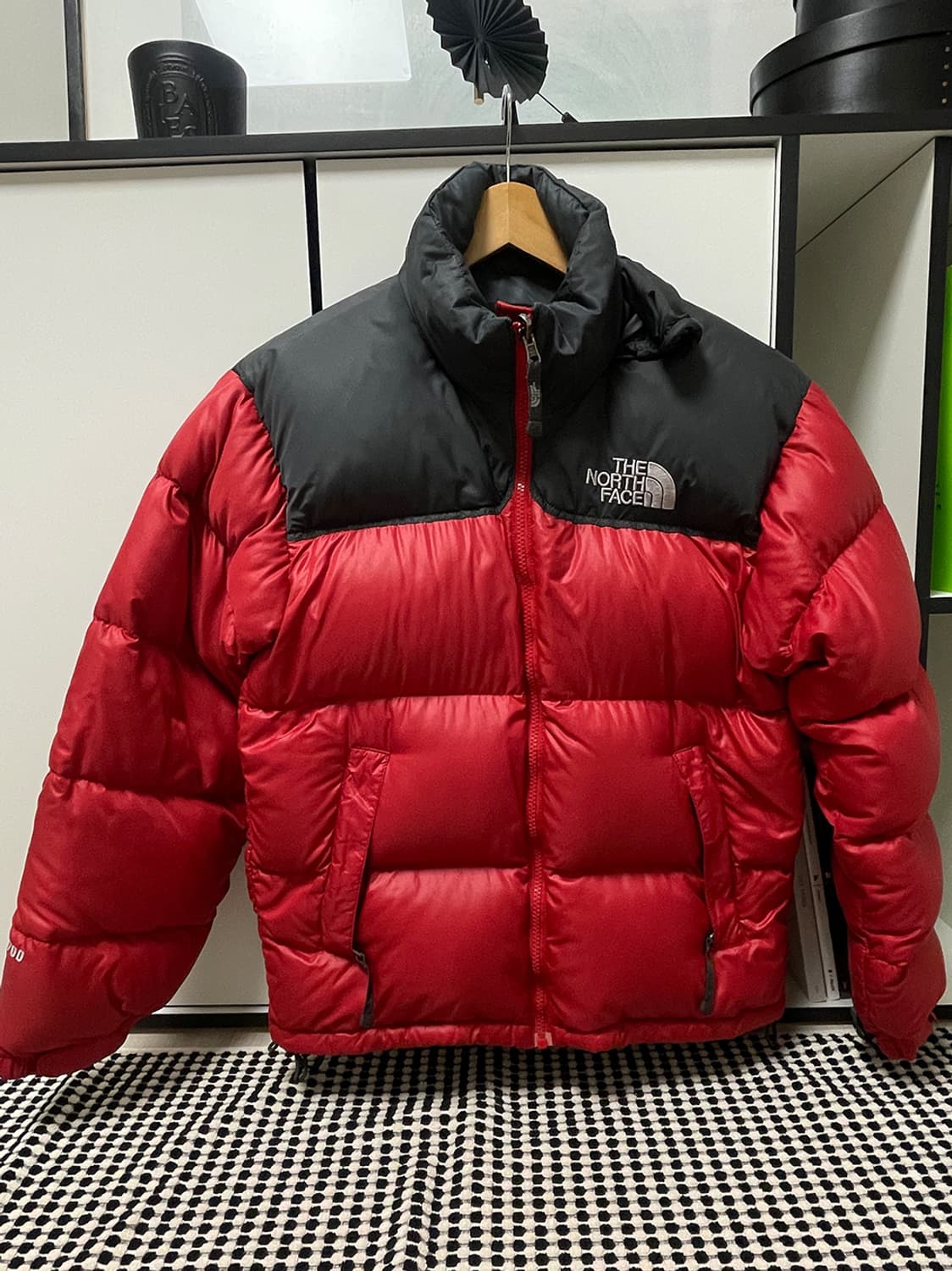 노스페이스 700눕시 레드 패딩 상품이미지1