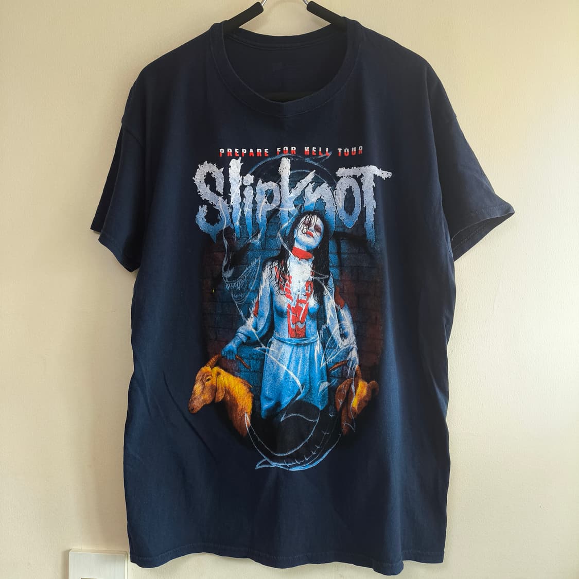 [L] Slipknot 슬립낫 14' 투어티 밴드티 상품이미지2