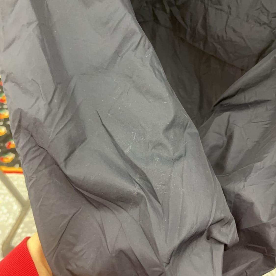 퀵실버 배색 피스타치오그린 아노락 반집업 바람막이 XL C07743 상품이미지7