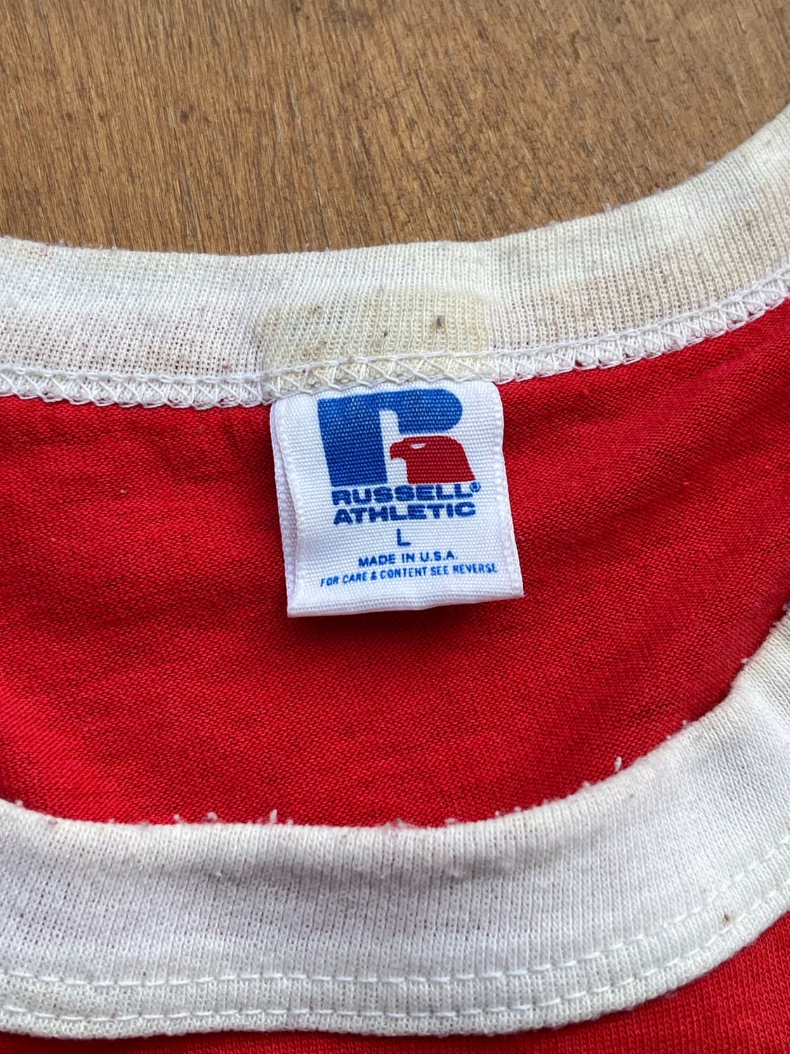80’s Vintage Russell Ringer Tee  상품이미지4