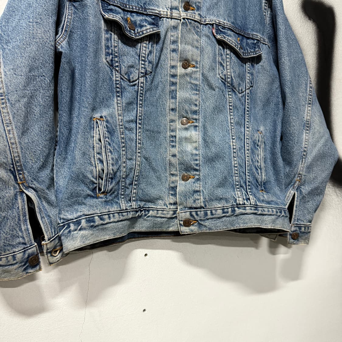 90s 리바이스 USA 70699 데님 트러커 자켓 상품이미지5