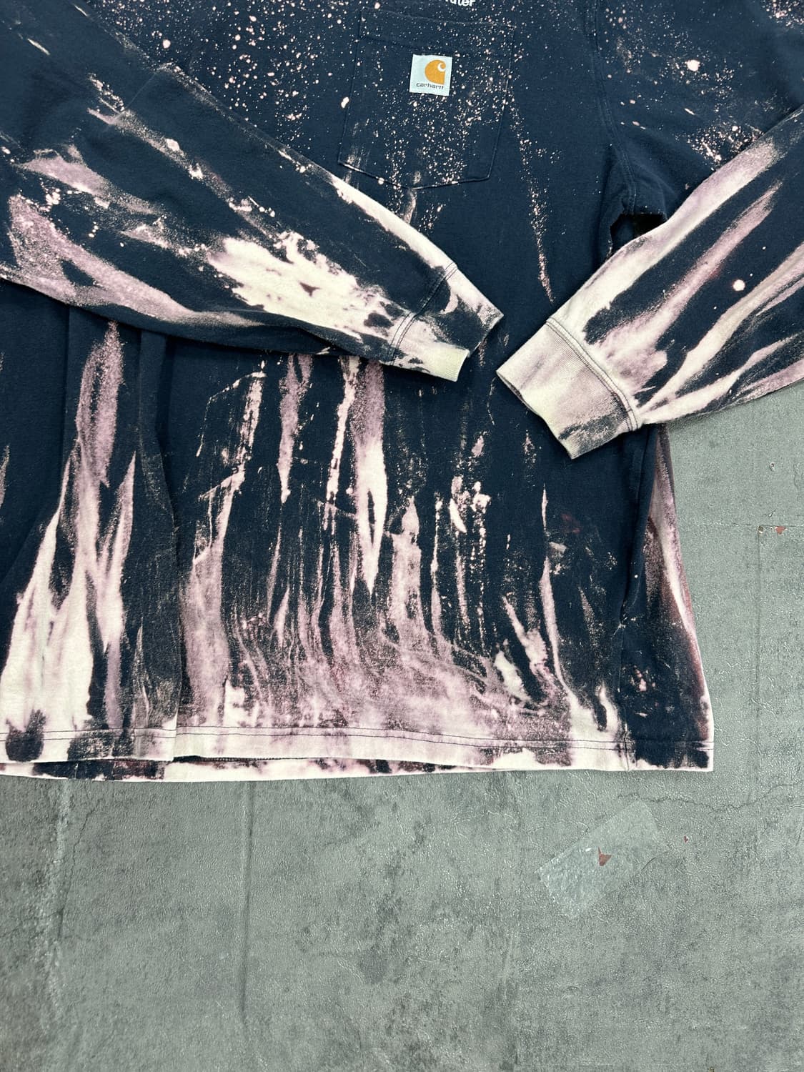 칼하트 다잉 커스텀 포켓 롱슬리브 3XL 상품이미지2