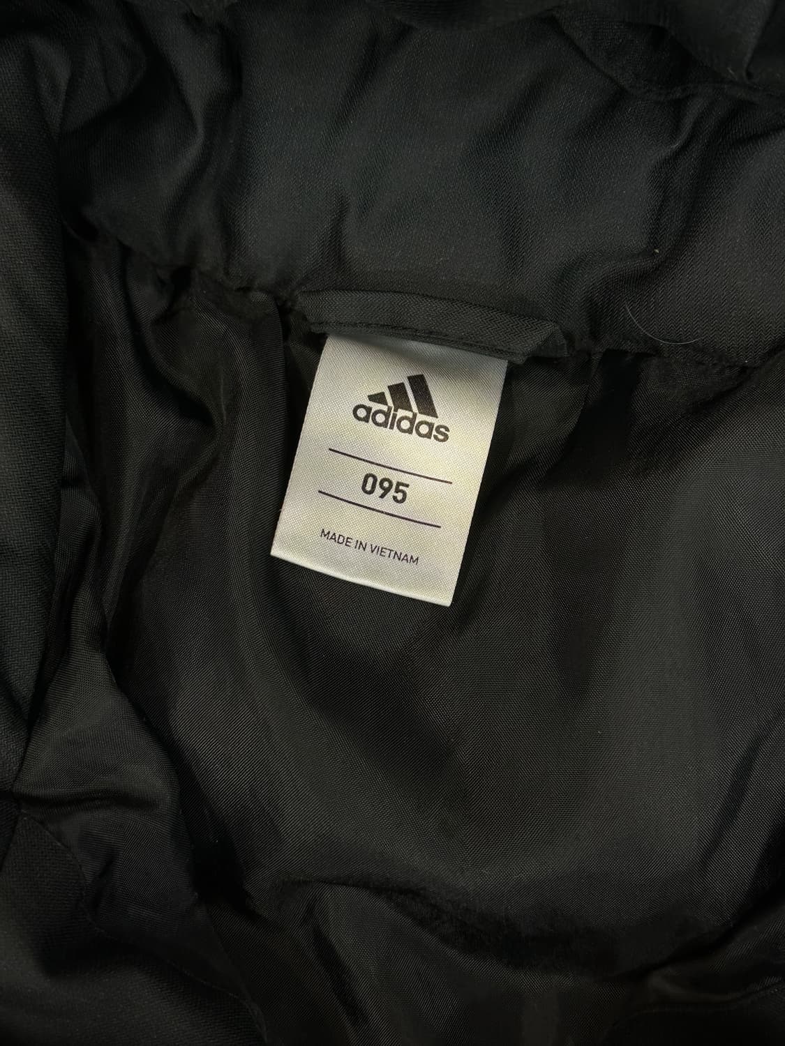 아디다스 삼선 롱패딩 블랙 상품이미지3