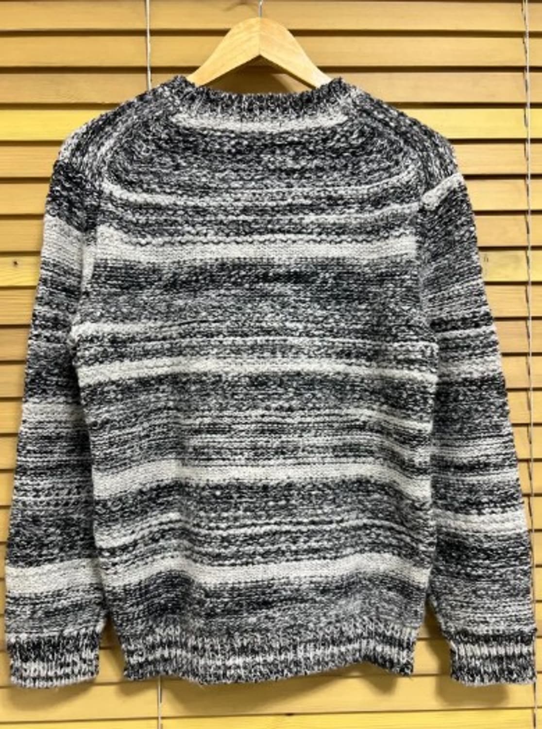 타임 남성 스트라이프패턴울니트 100 상품이미지3