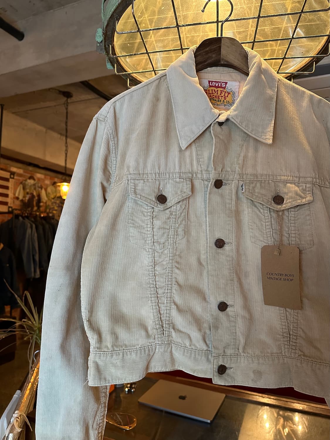 60s USA 빈티지 리바이스 빅e 코듀로이 자켓 557xx 상품이미지3