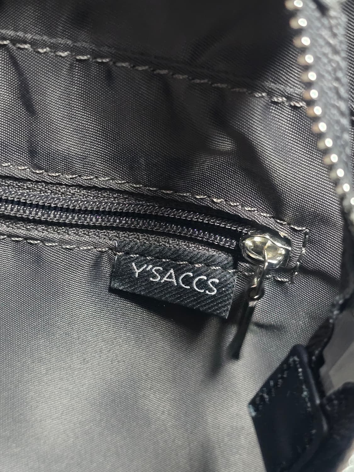 Y'saccs by Yohji Yamamoto 레더콤비 토트백 상품이미지7
