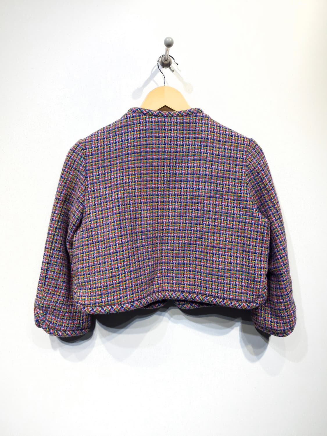 FRECKLE 프레클 메이드 헤리스 트위드 크롭 재킷 상품이미지4