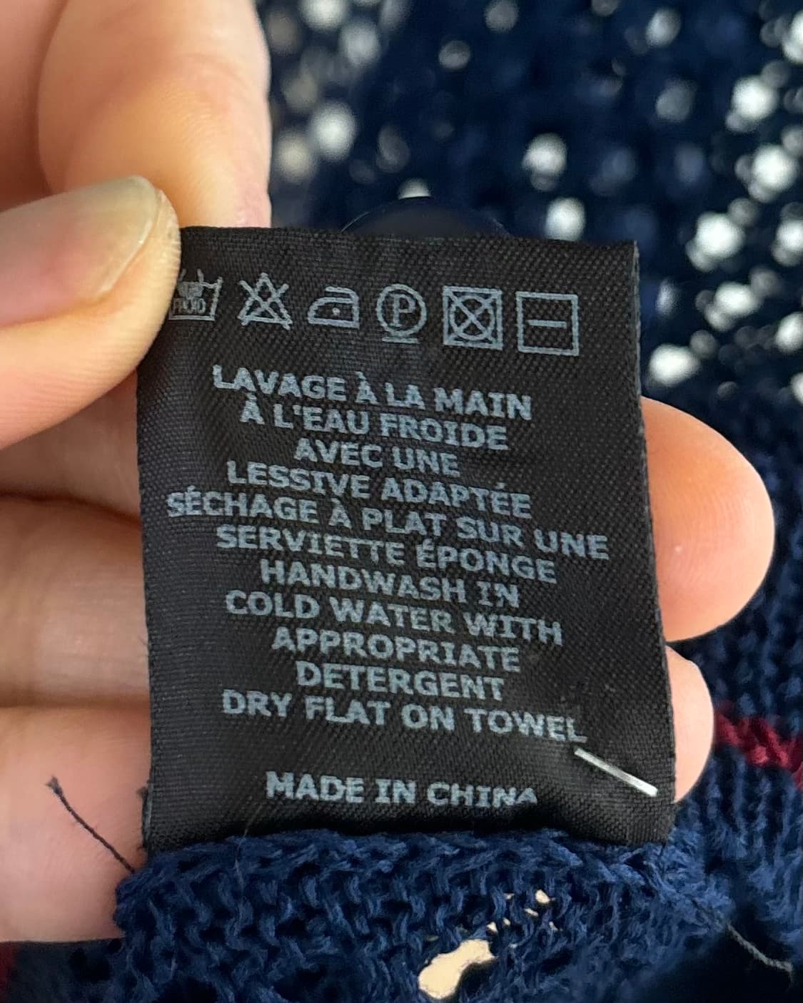 이자벨마랑 블루 시스루 하프 니트 상품이미지8