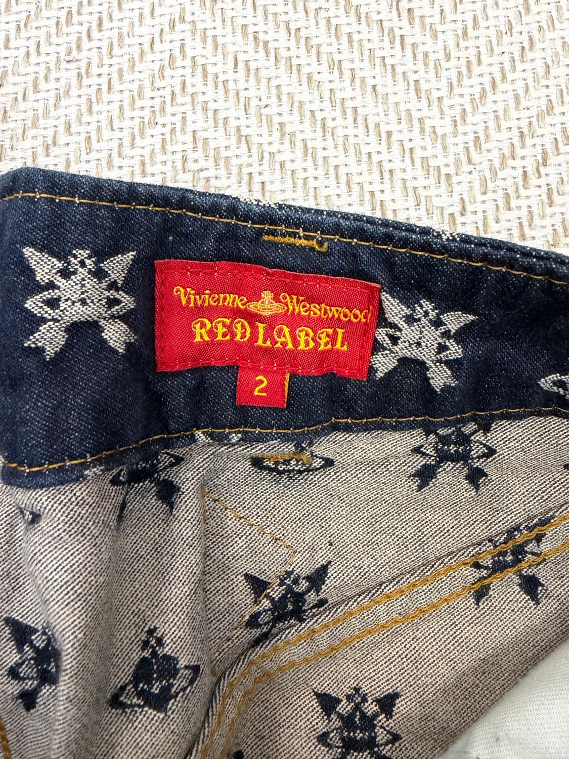 정품) 비비안웨스트우드 데님 미니스커트 2(28) 상품이미지7