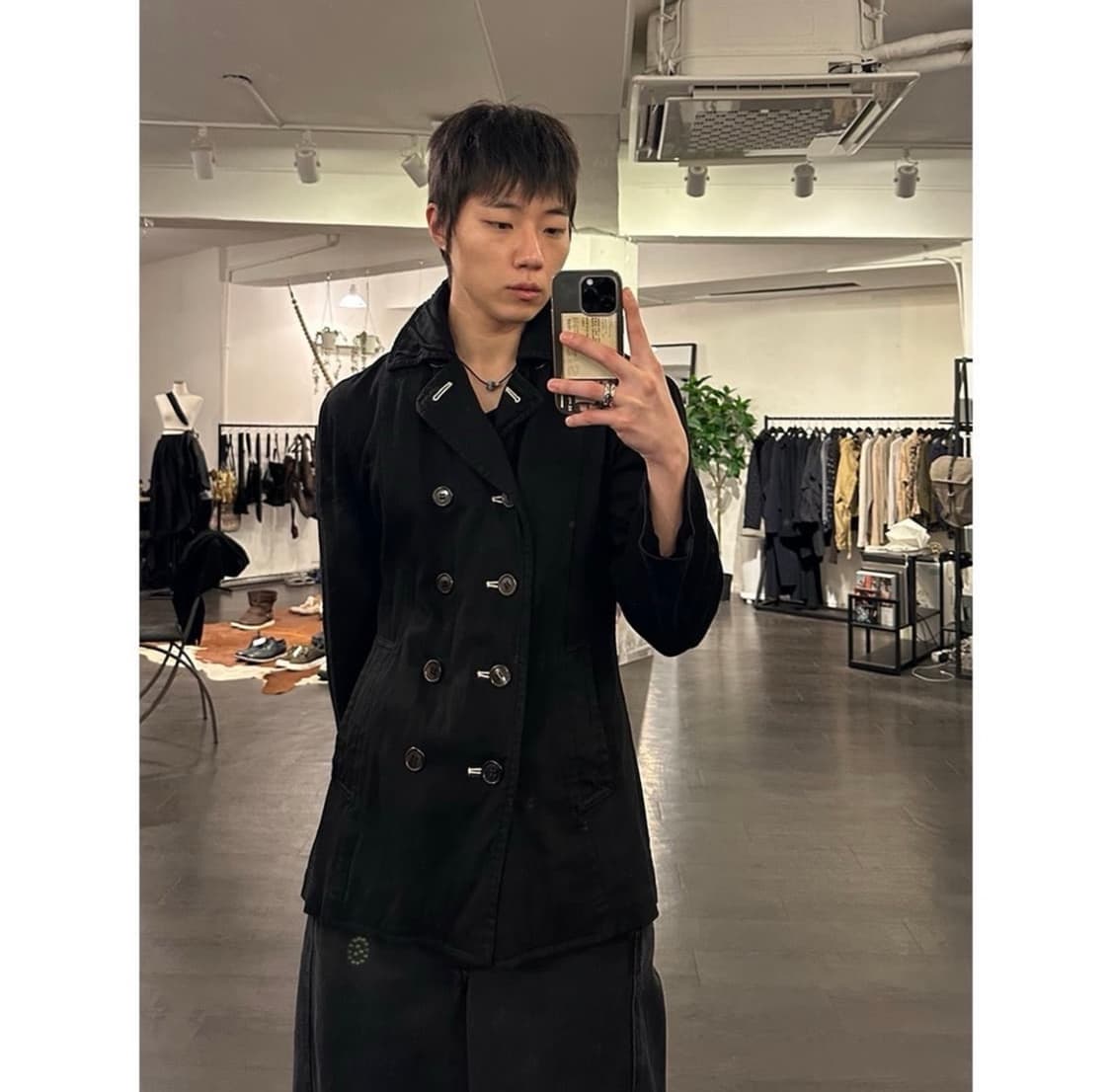 꼼데가르송 옴므플러스 피코트 상품이미지5