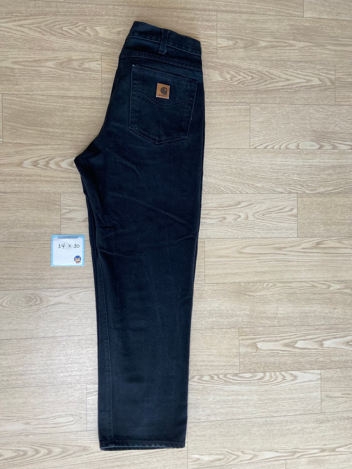 칼하트 블랙 데님 상품이미지1