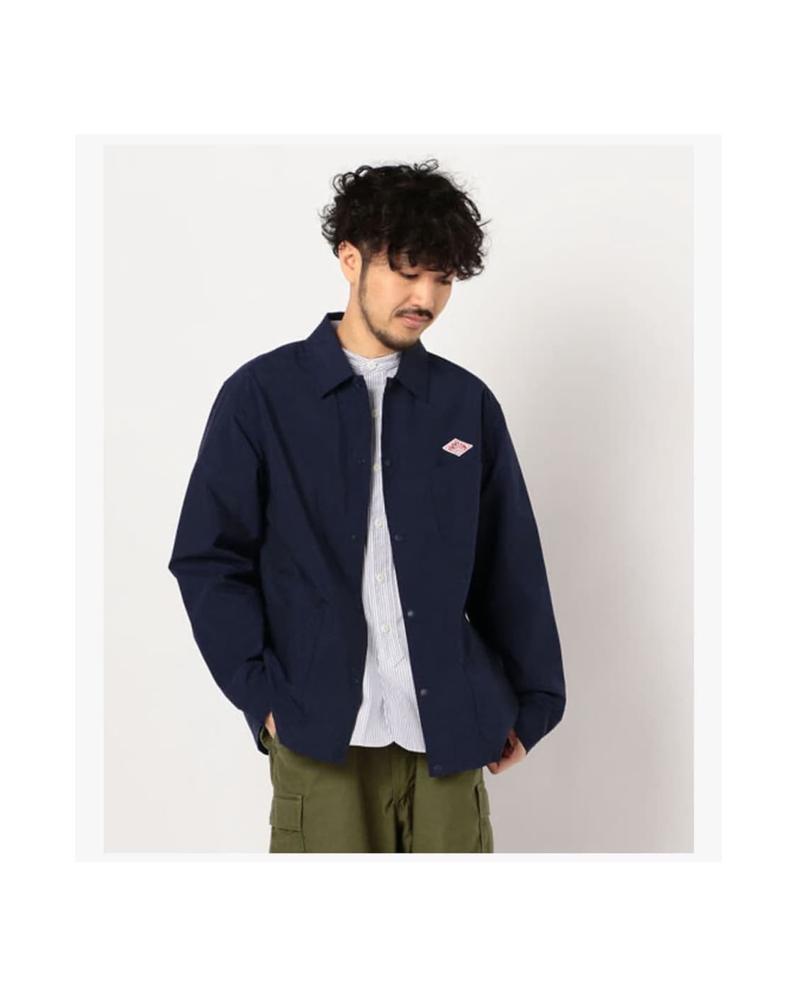 단톤 나일론 타프타 커버올 자켓 상품이미지1