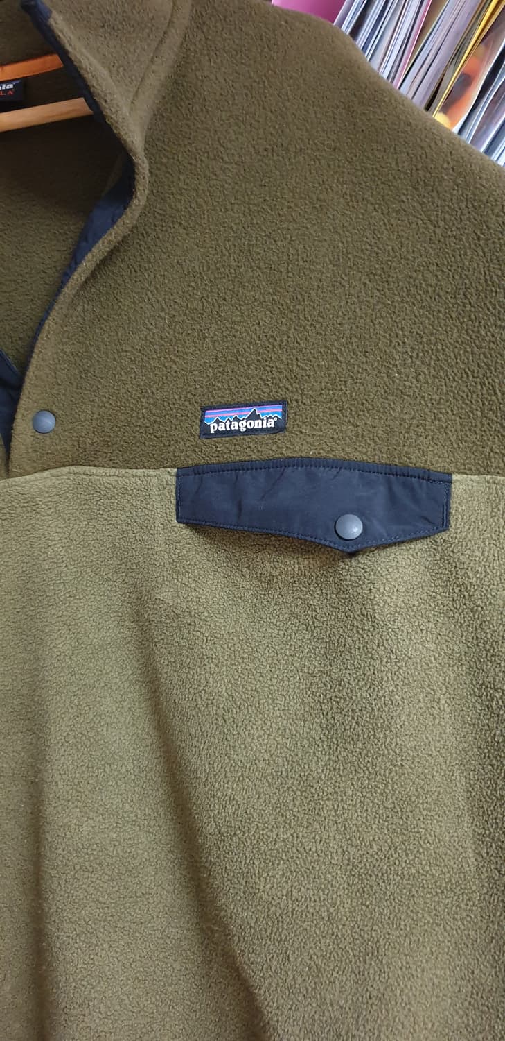 파타고니아 신칠라 스냅티 스웨터 카고그린 색상 XL
 상품이미지4