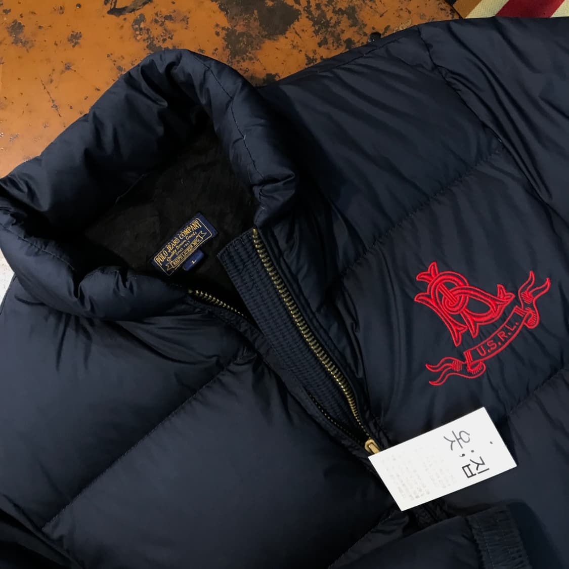 폴로랄프로렌 딥 네이비 덕다운 푸퍼 패딩 점퍼 남성 105 110 상품이미지3