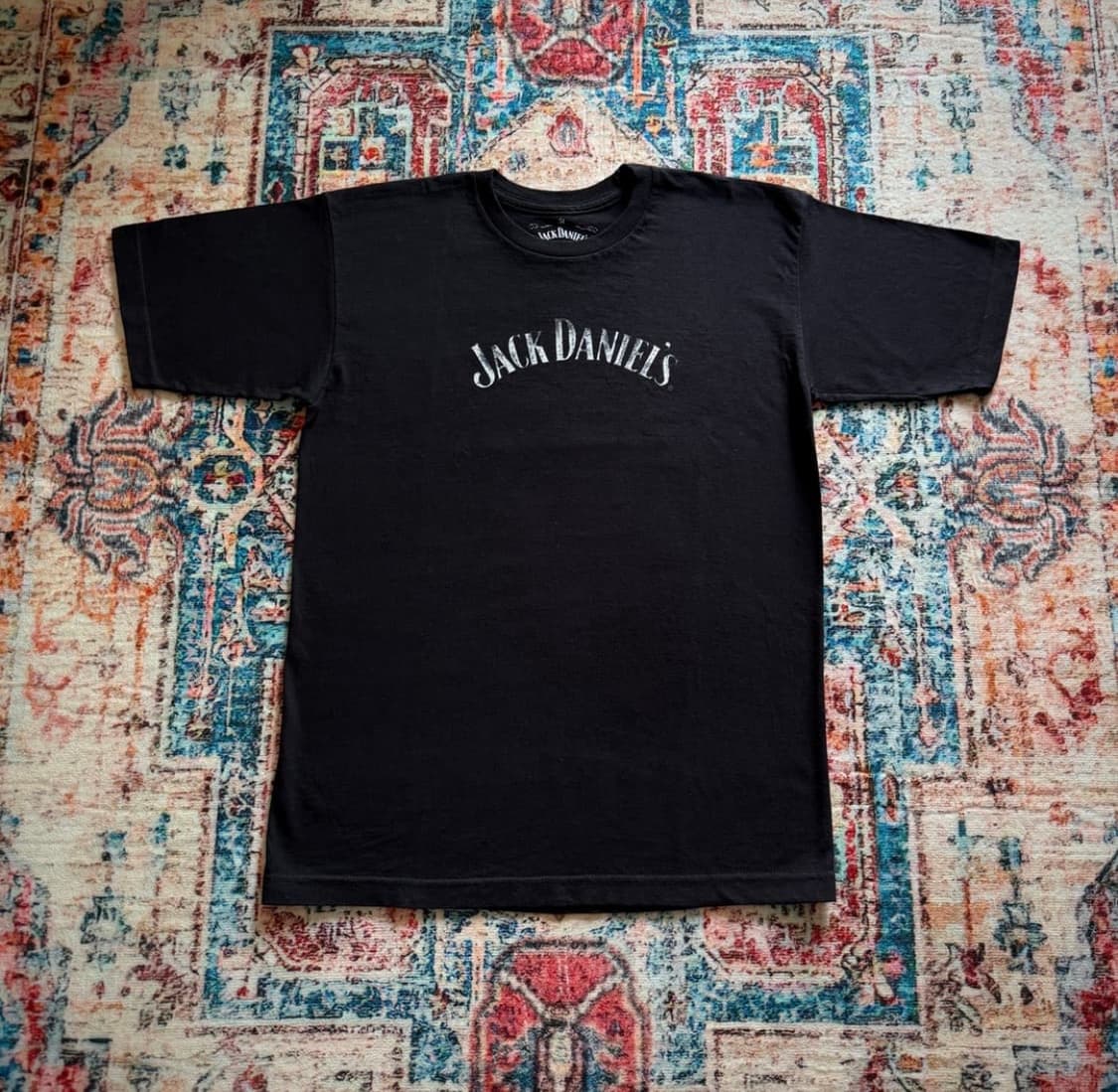 vtg JACK DANIEL'S black T-shirt 상품이미지1