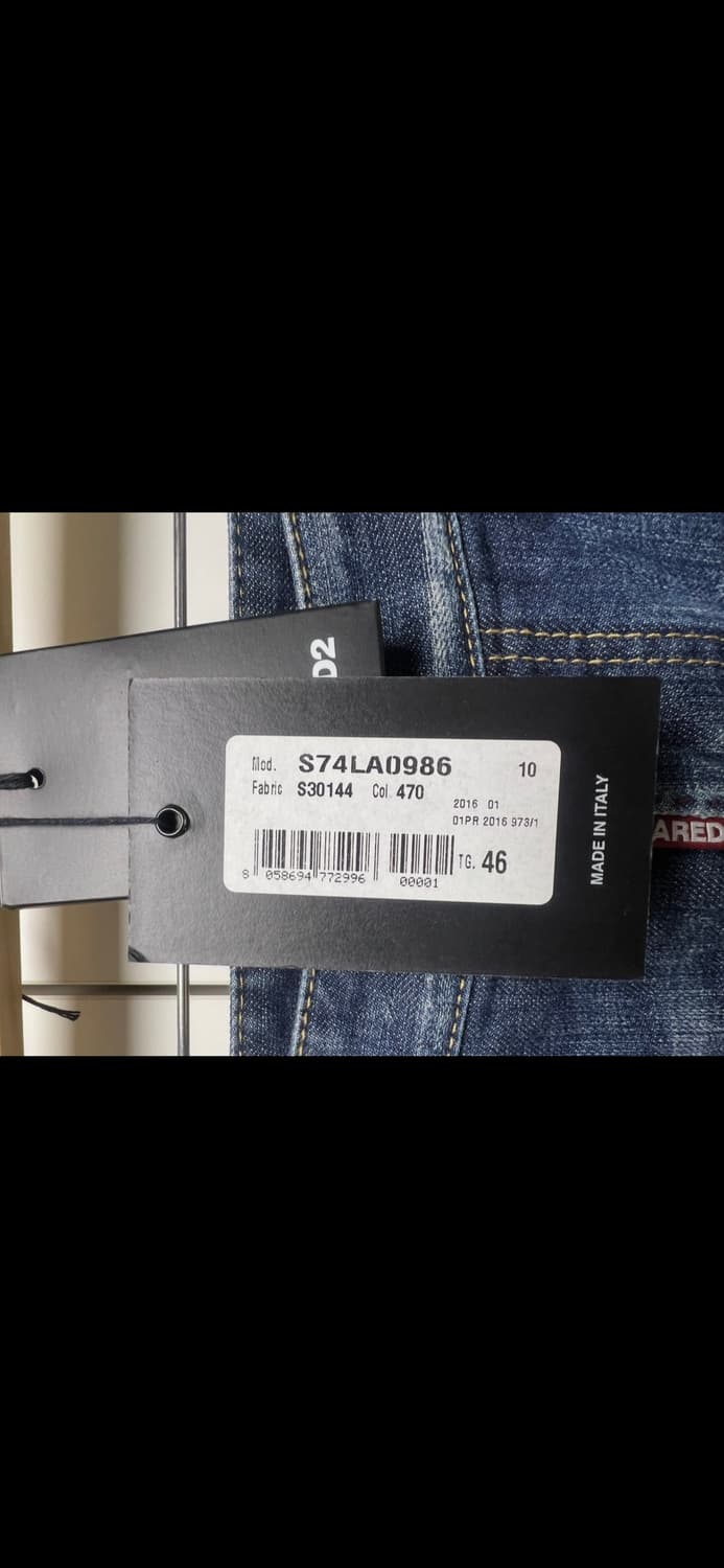 디스퀘어드 M.부블레 핏 46 상품이미지4