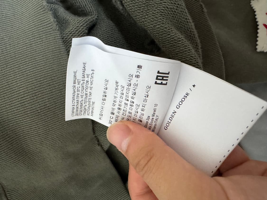 Golden goose 골든구스 스웨트셔츠L 상품이미지3