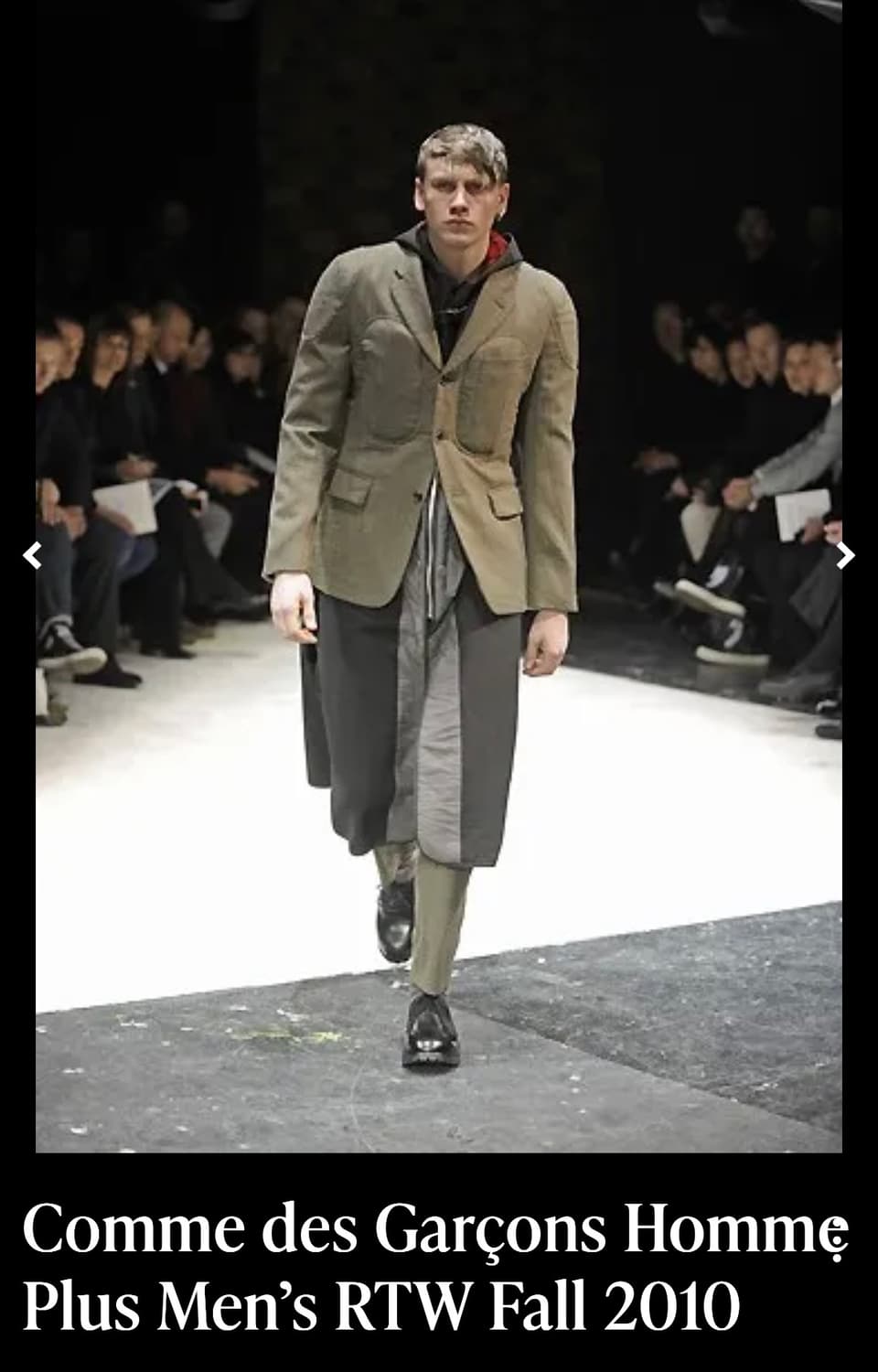 (레어) 옴므플러스 10FW 아카이브 후드셔츠 hooded shirt 상품이미지8