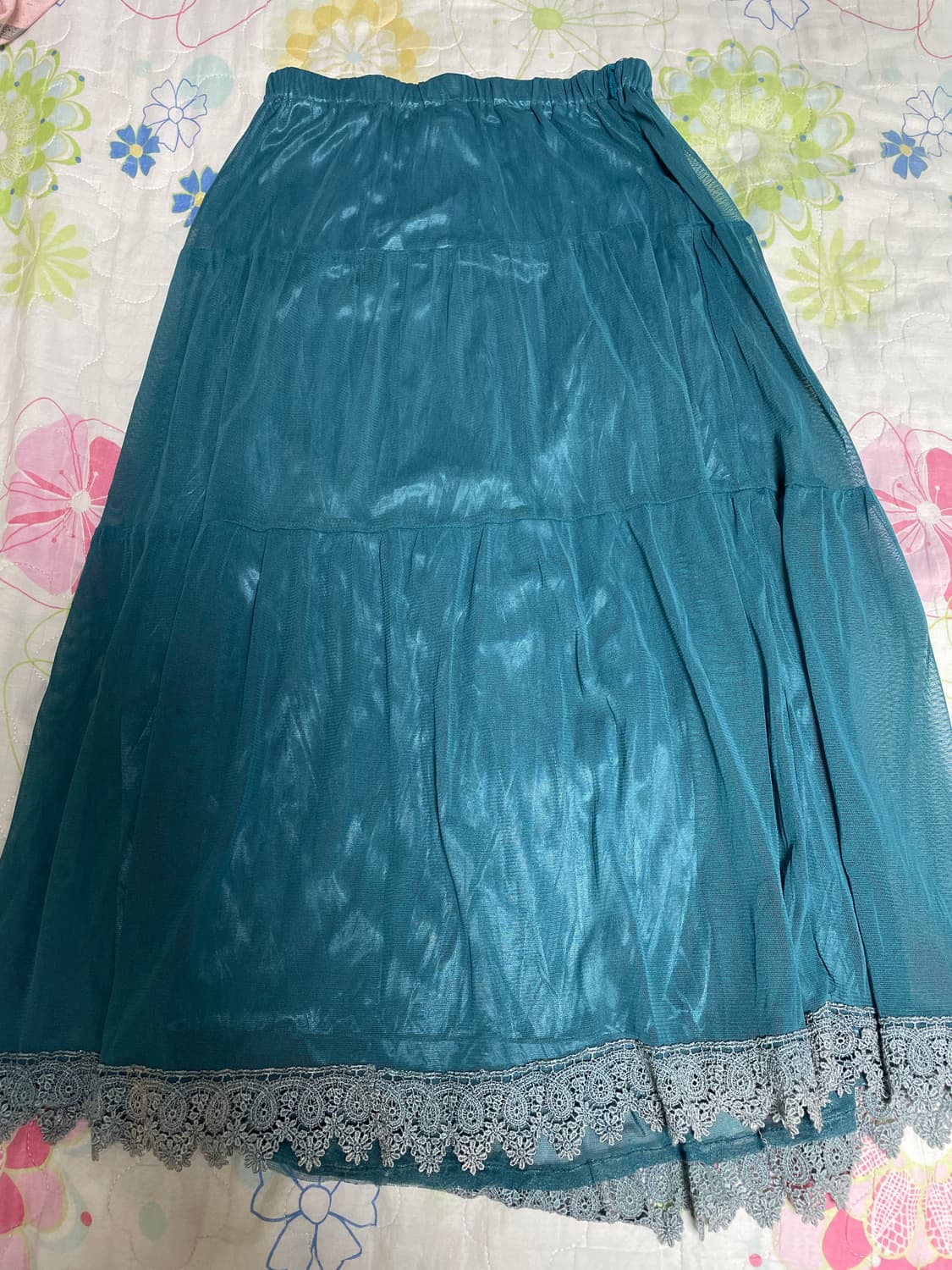 청록스커트 상품이미지1