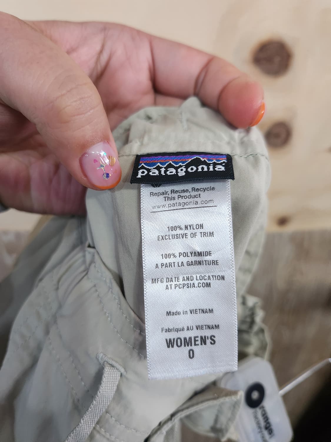 337) 파타고니아 여성 나일론 반바지 상품이미지5