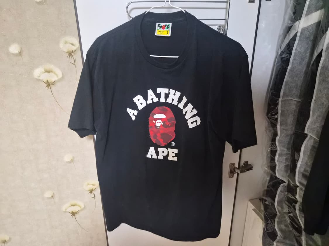 [L] 베이프 컬리지 반팔 여러종류 상품이미지8