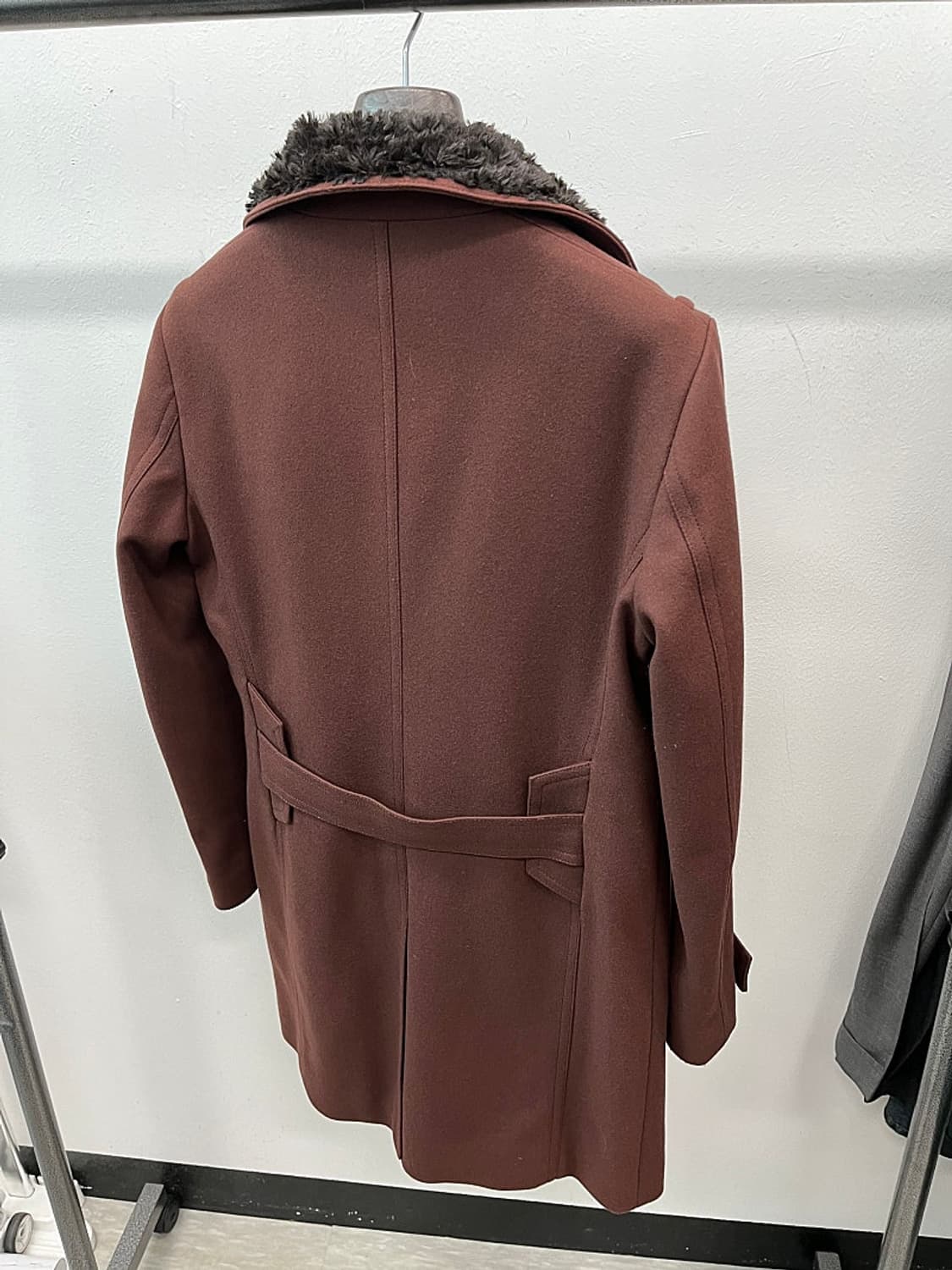 95) 우영미 10fw 버건디 캐시미어 코트 상품이미지8