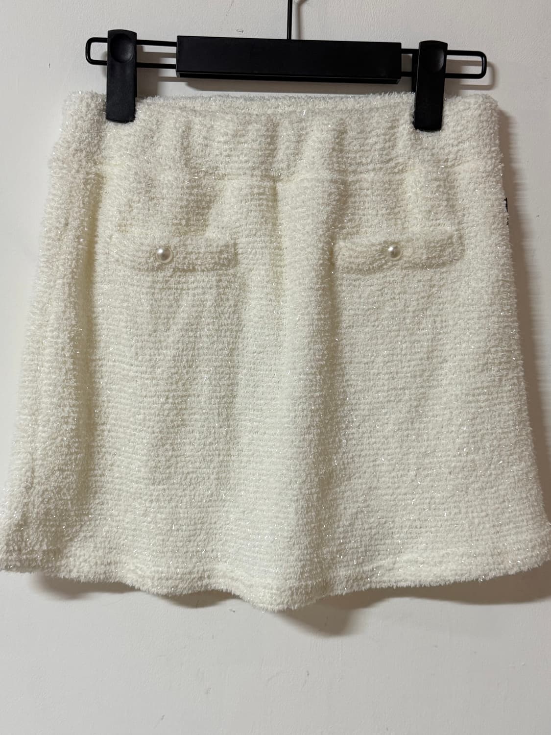 택포) 새상품 크랭크 CRANK SEOUL 트위드 니트 미니 스커트 상품이미지5