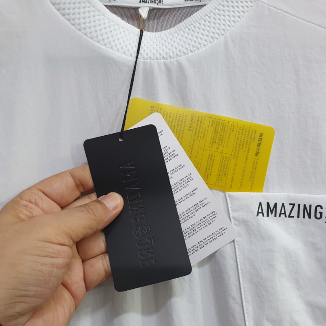 어메이징크리  에어서킷 하이브 테크메쉬 티셔츠(100) 상품이미지7