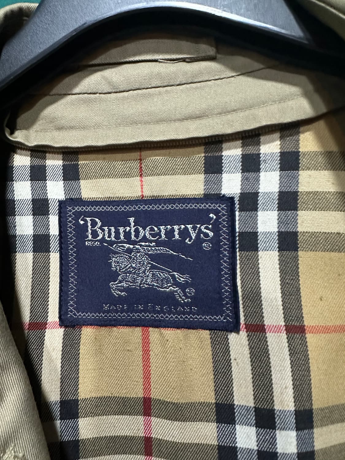 버버리 노바체크 트렌치코트 상품이미지7