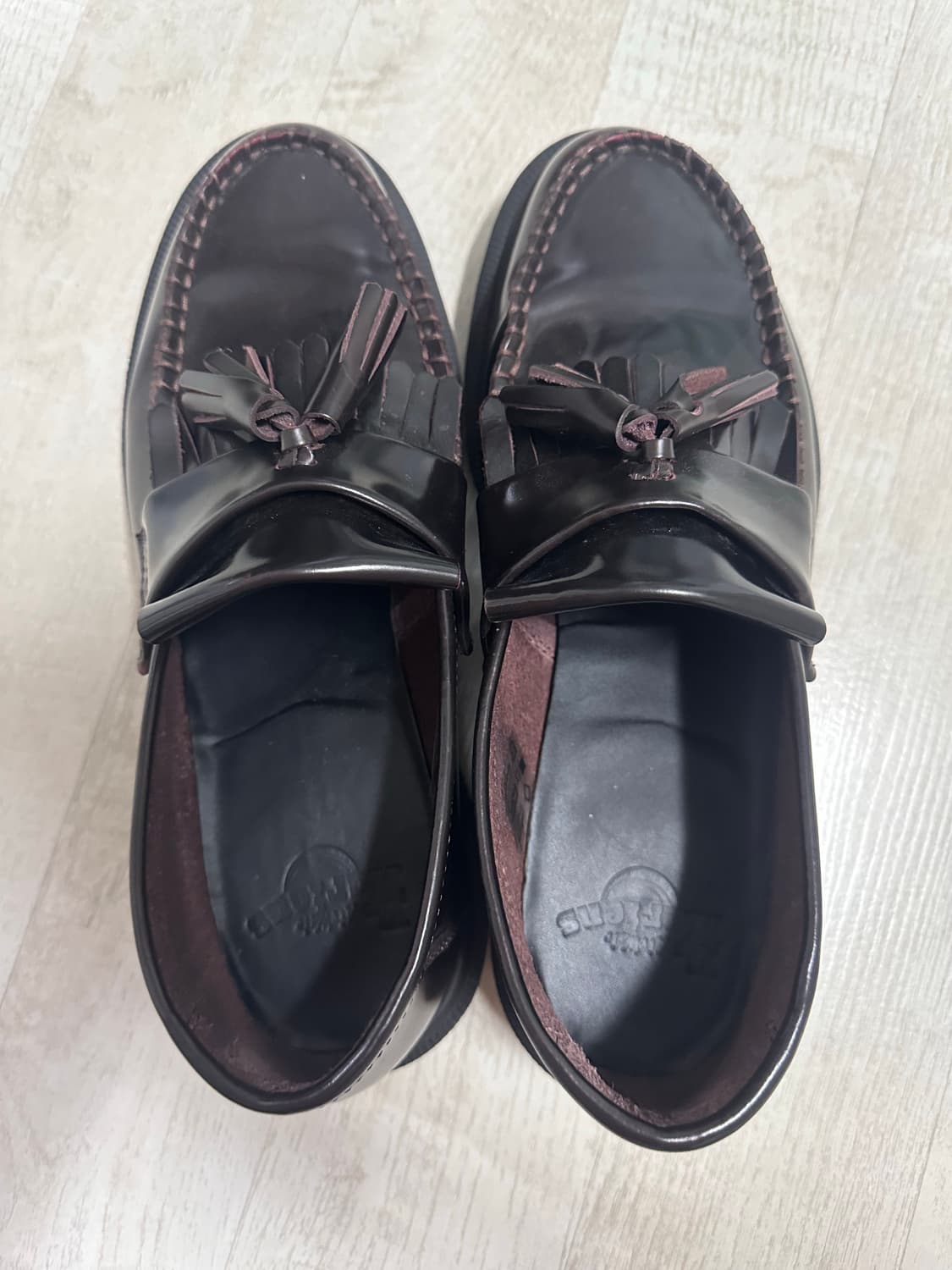 닥터마틴 아드리안 체리레드 Uk7 1회착 상품이미지2