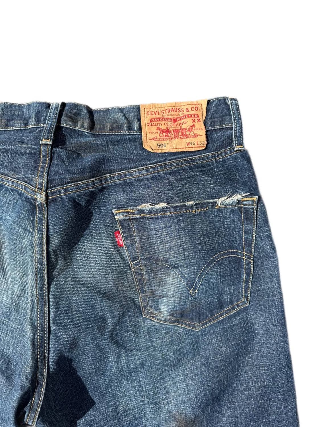 리바이스 501 인디고 진 (35) 상품이미지5