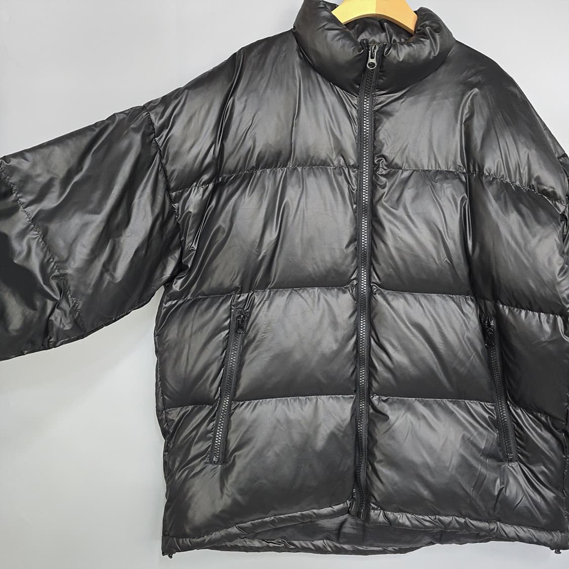 더클랩(the clap) 오버핏 다운 패딩 블랙 상품이미지3