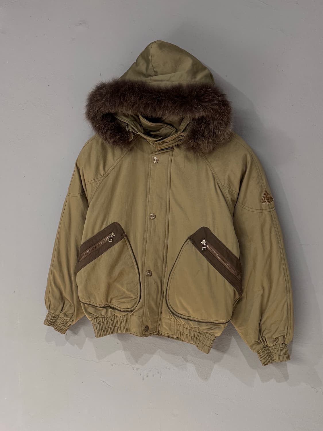 헌팅필드 퍼후드 봄버 자켓  상품이미지1