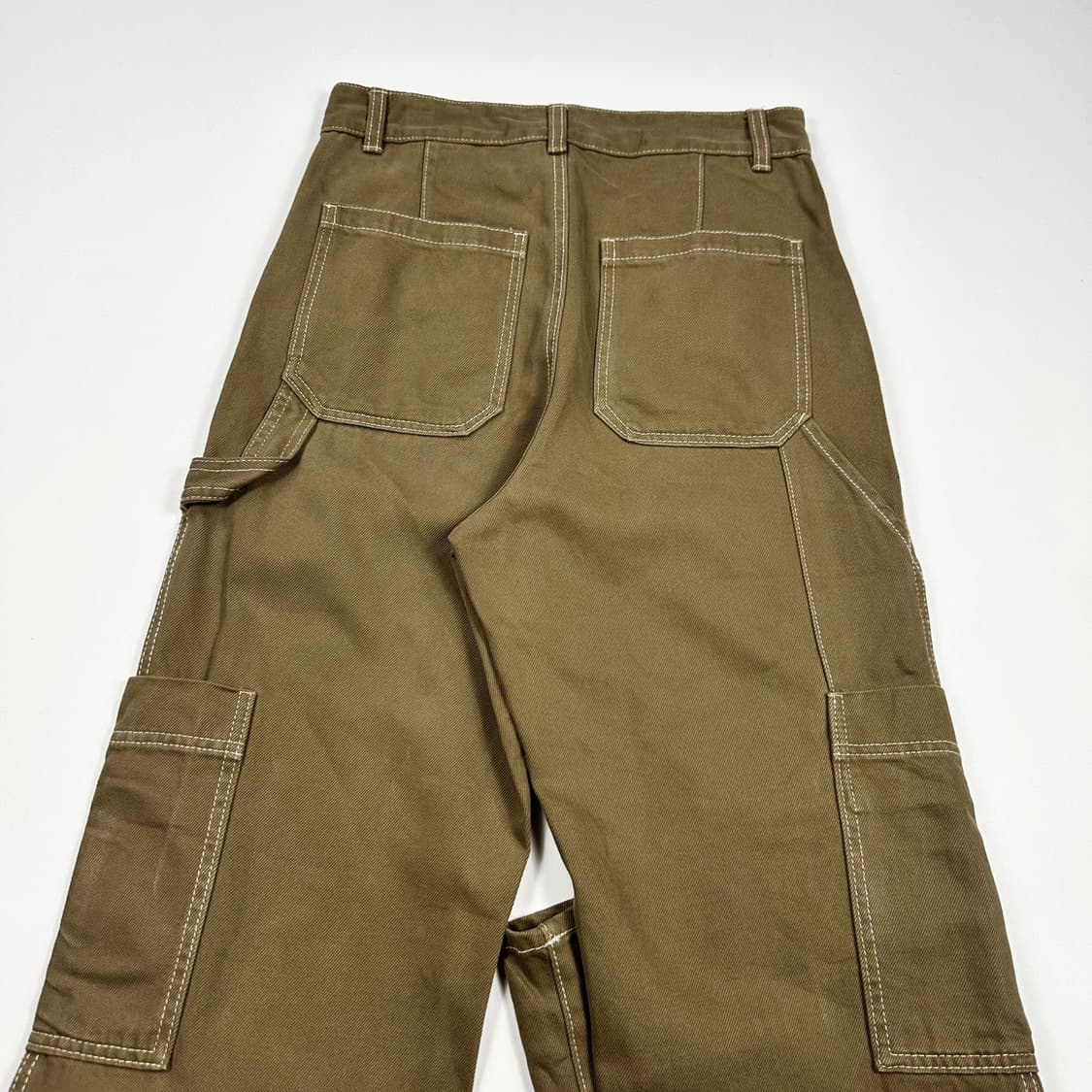 VTG 빈티지 더블니 카펜터 브라운 카고팬츠 (27인치 여성추천) 상품이미지4