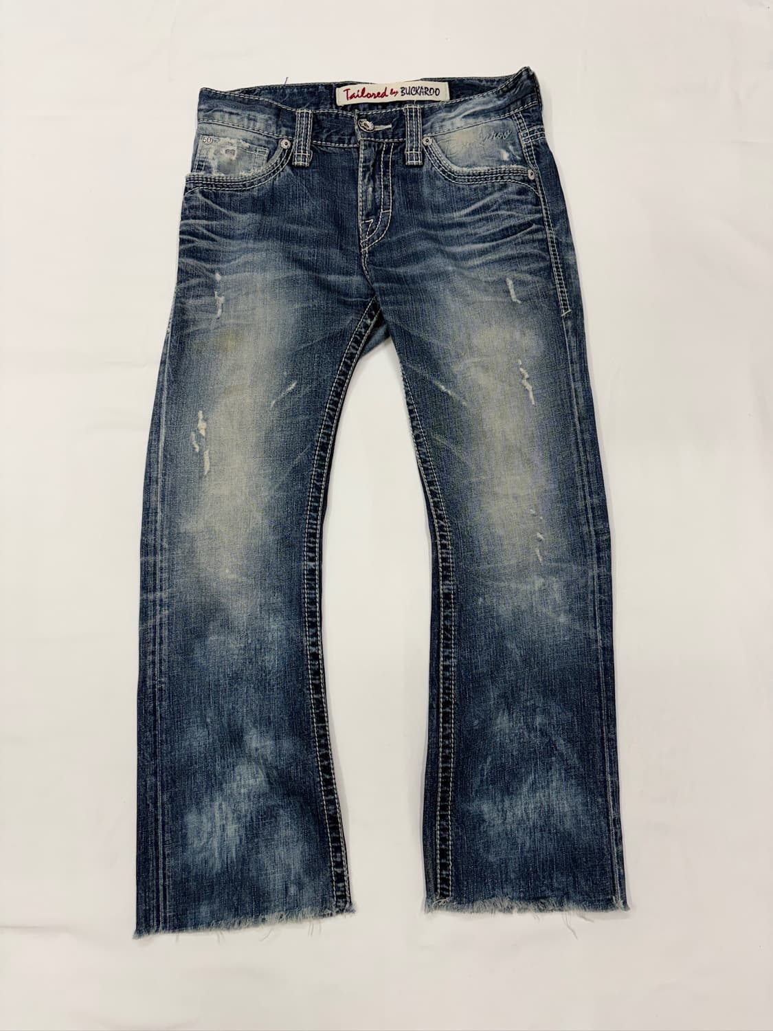 Buckaroo 버커루 디스트로이드 빈티디 워싱 데님 청바지 상품이미지1